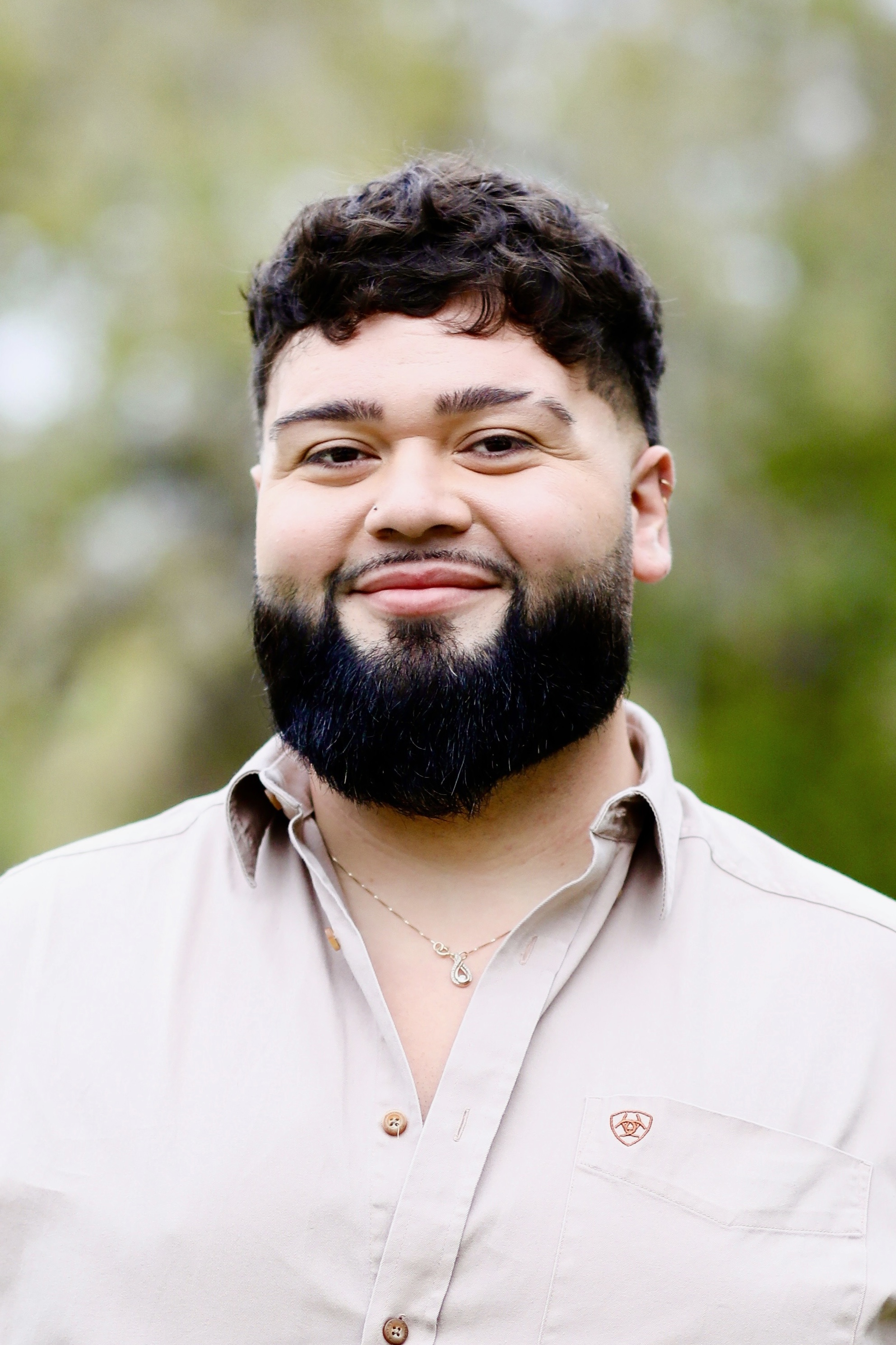 Portrait of Justin Roy Sanchez